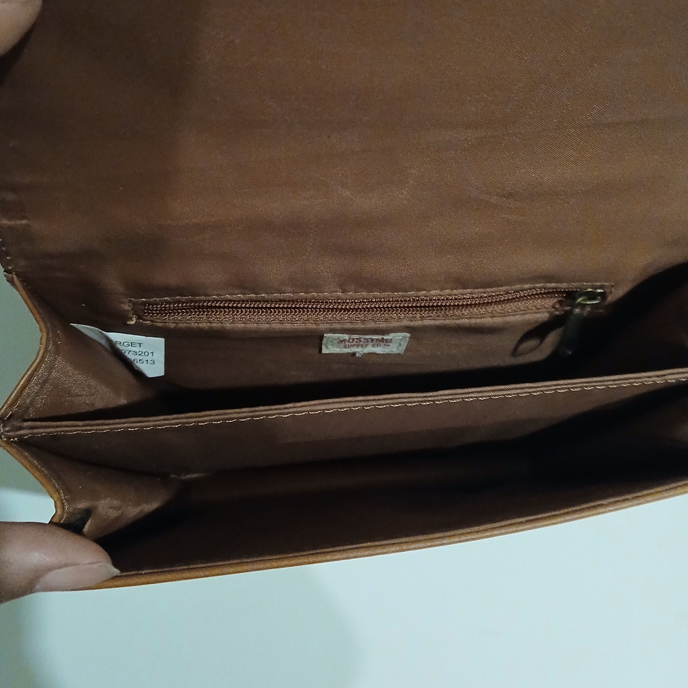 Source Unknown Tan Crossbody Bag View 3